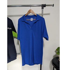 Blue golf shirt Medium